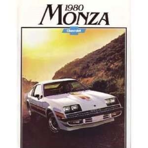  1980 CHEVROLET MONZA Sales Brochure Literature Book 
