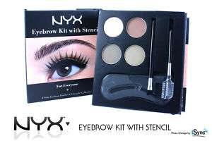 NYX EYEBROW KIT WITH STENCIL Pick Your 2 Colors  