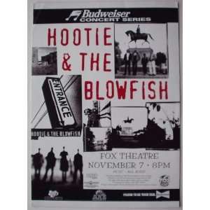 Hootie & The Blowfish Fox Boulder 1994 Concert Poster  