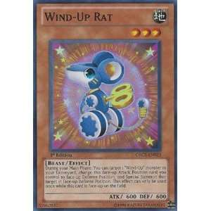 Yu Gi Oh!   Wind Up Rat # 23   Order of Chaos   1st Edition   Super 