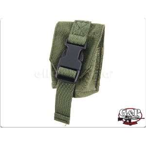 G&P Molle Single Grenade Pouch (Olive Drab) Sports 