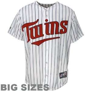  MLB Majestic Minnesota Twins White Big Sizes Replica 