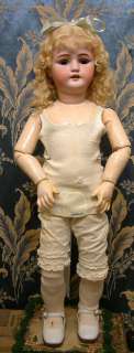HUGE 32 SIMON & HALBIG 1078 GERMAN antique doll c1910 $1  