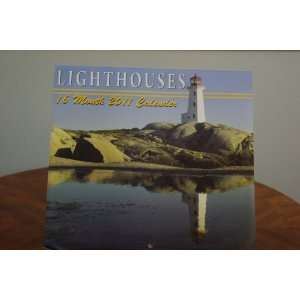  2011 Large Wall Calendar   Lighthouses