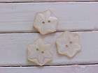 Old Buttons   Antique star shaped from ABALONE SHELL Mother of Pearl 