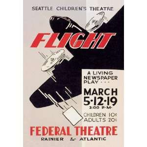   Childrens Theatre Presents Flight 20x30 poster