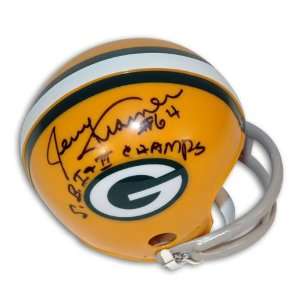  Jerry Kramer Autographed Green Bay Packers Mini Helmet 