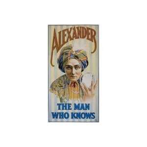    Poster Alexander   The Man Who Knows by Magic Makers Toys & Games