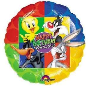    Birthday Balloons  18 Looney Tunes Bday From All Toys & Games