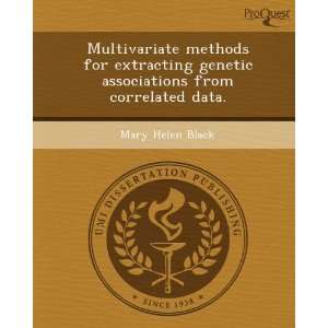  Multivariate methods for extracting genetic associations 