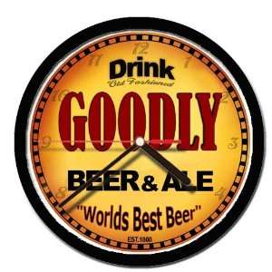  GOODLY beer and ale cerveza wall clock: Everything Else