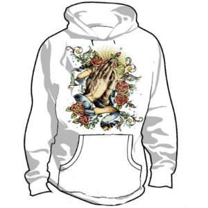 Tattoo Religious Hooded Sweatshirt