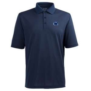 Penn State Nittany Lions Pique Extra Lite Mens Polo (Navy):  