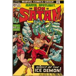  Marvel Spotlight The Son of Satan No. 14 Maravel Books