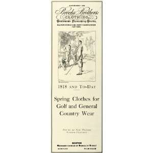  1929 Ad Brooks Brothers Clothing Gentlemens Furnishing 