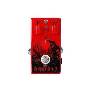  Freakshow Effects The Rabbit Distortion Pedal (Red/Black 