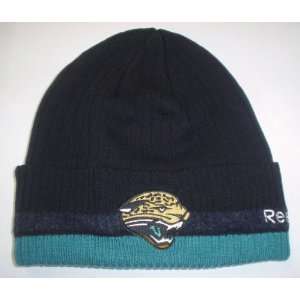   Jaguars Cuffed Onfield Knit Hat By Reebok: Sports & Outdoors