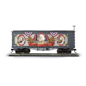 Civil War 150th Anniversary Boxcar Train Car by Hawthorne 