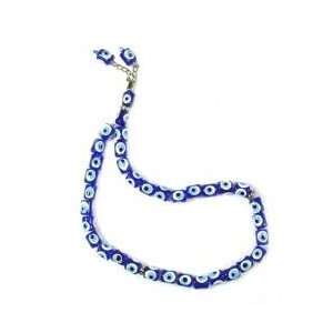  Dark Blue Evil Eye Prayer Beads / Rosary: Arts, Crafts 