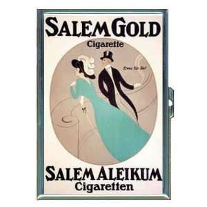 Salem Gold Smoking Germany ID Holder, Cigarette Case or Wallet MADE 