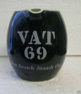 VAT 69 china bar jug pitcher Whisky  
