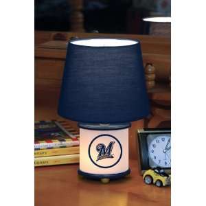   Milwaukee Brewers Baseball Multi Function Table Lamp
