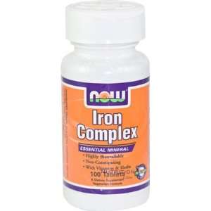  Now Iron Complex, 100 Tablet