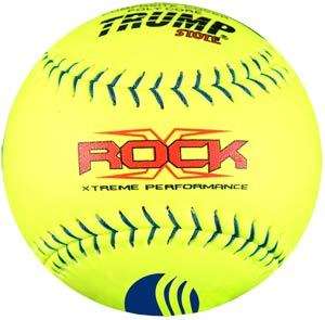 Half Dozen(6) USSSA Classic M Trump X Rock 12 softballs  