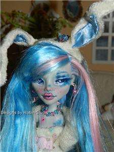 Angora~The Easter Bunnys Daughter~Ooak Monster High Doll~Dressed~3 