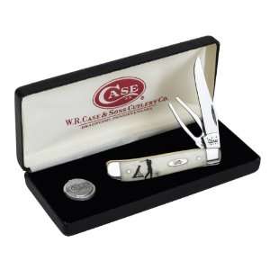 Case Cutlery 06022 Case Mini Trapper Golfers Tool Natural 