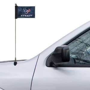  Houston Texans Navy Blue Antenna Flag: Sports & Outdoors