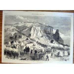   Abyssinian Expedition Magdala Easter Monday Print 1868