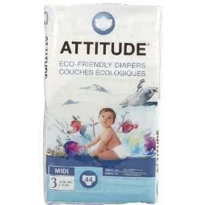  ATTITUDE Eco Friendly Diapers Mega Pack Size 3 Baby
