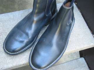Cole Haan Black Leather Used Boots 9.5 M  