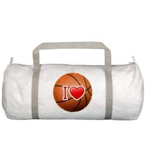  Gym Bag I Love Basketball 