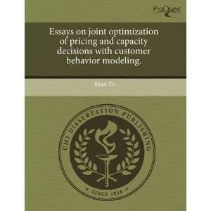 Essays on joint optimization of pricing and capacity decisions with 
