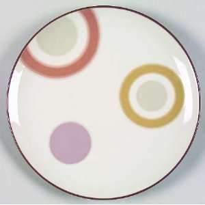   Colorwave Chocolate Accent Salad Plate, Fine China Dinnerware: Kitchen