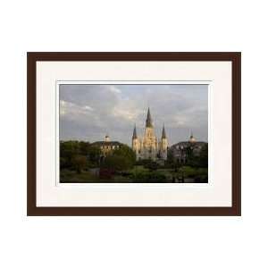  Saint Louis Cathedral New Orleans Louisiana Framed Giclee 