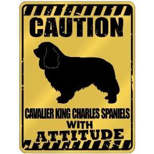 New  Caution : Cavalier King Charles Spaniels With Attitude  Parking 