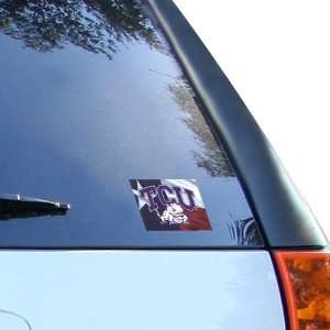   Texas Christian Horned Frogs (TCU) Ultra Car Decal: Sports & Outdoors