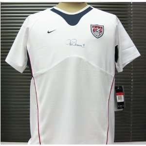   Mia Hamm Autographed White Team USA Soccer Jersey: Sports & Outdoors