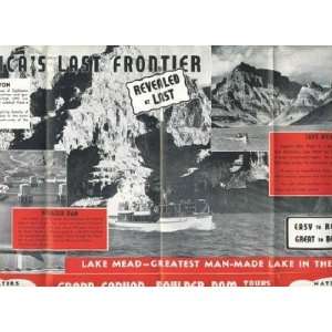  Grand Canyon Boulder Dam Brochure 1930s Hualapai Lodge 