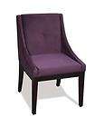 Avenue Six Willow Dining Room Chair Purple Velvet NEW  