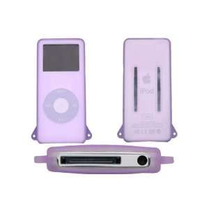   New iPod Nano Silicon Skin Color Purple  Players & Accessories
