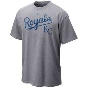   Nike Kansas City Royals Ash Outta The Park T shirt: Sports & Outdoors
