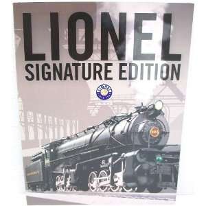  Lionel 2009 Signature Edition Product Catalog Toys 