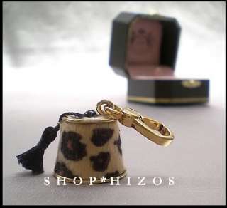 AUTHENTIC JUICY COUTURE RUSSIAN FEZ HAT CHARM NIB  