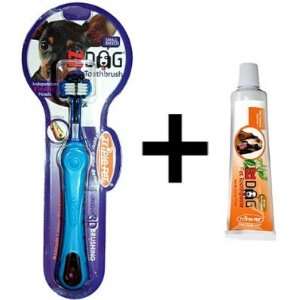  EZ Dog Toothbrush Dental Kit   SMALL Breeds: Pet Supplies