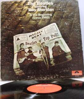 Beatles Featuring Tony Sheridan Polydor 1970 LP  