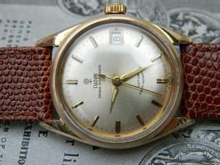 VINTAGE 1963 AUTOMATIC GOLD ROLEX TUDOR PRINCE OYSTER DATE WATCH 